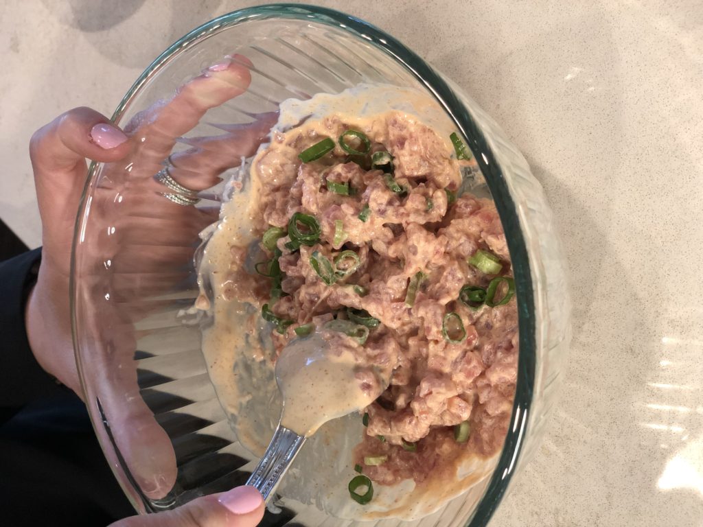 Nobu Style Spicy Tuna Tartar and Crispy Rice